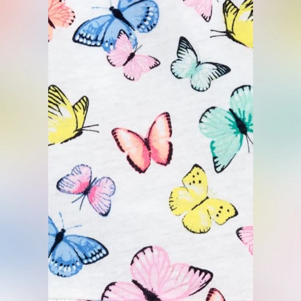 H&M Kids White‎ Butterfly Dress